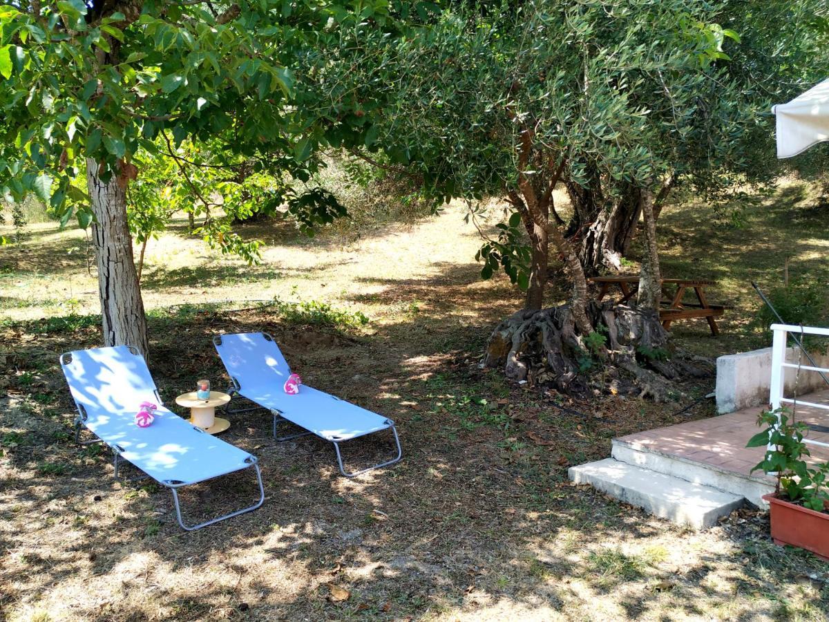 Family Holiday Apartment With Garden & Bbq Velonádes Eksteriør bilde